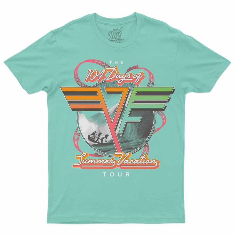 104 Days of Summer Vacation Tour Tee Small