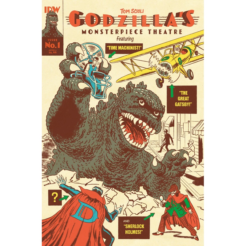 GODZILLA’S MONSTERPIECE THEATRE #1 COVER A (SCIOLI)