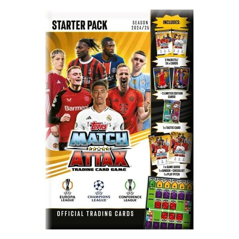 UEFA Match Attax Champions League 2024/2025 Edition Starter Pack