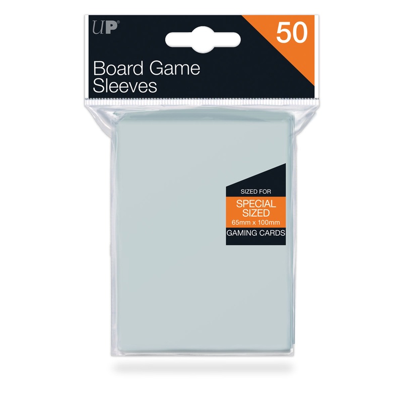 Ultra Pro UP82660 Special Sized Board Game Sleeves 50-Piece Set 65mm x 100mm