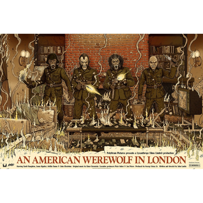 An American Werewolf in London Poster
