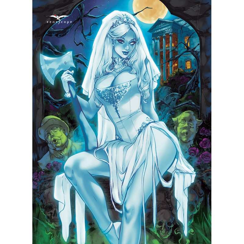 13 Days Card Halloween Card – Haunted Mansion