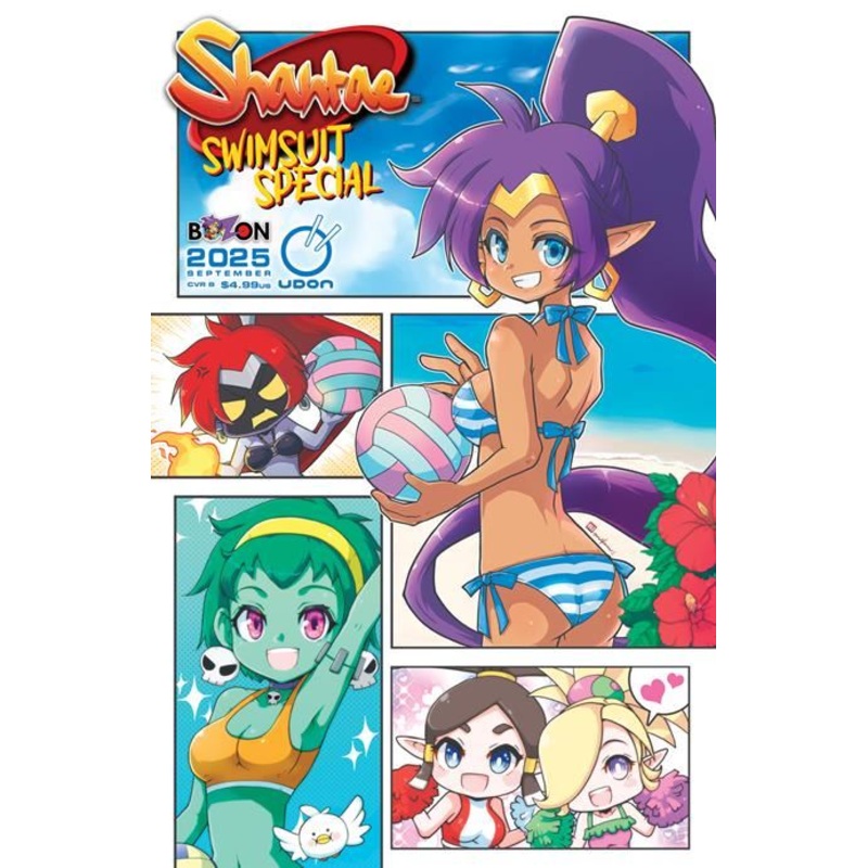 2025 SHANTAE SWIMSUIT SPECIAL #1 (ONE SHOT) CVR B MIKAN VAR  UDON Entertainment Comic Book 2025