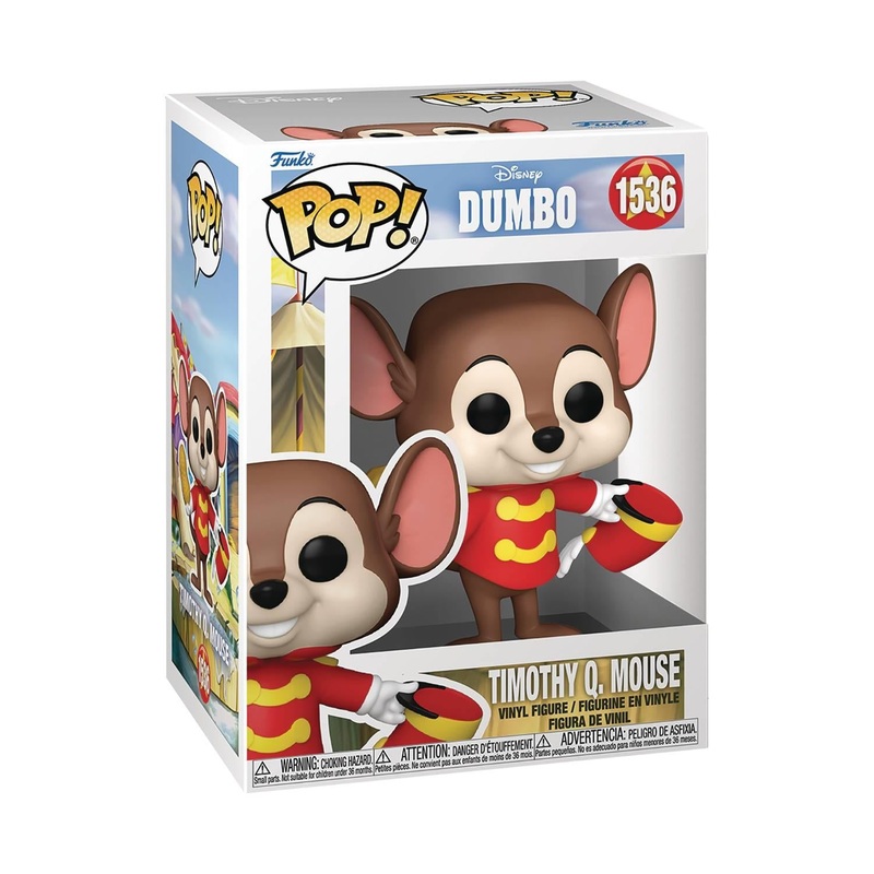 Funko POP Disney Dumbo Timothy Q Mouse #1536 Vinyl Figure