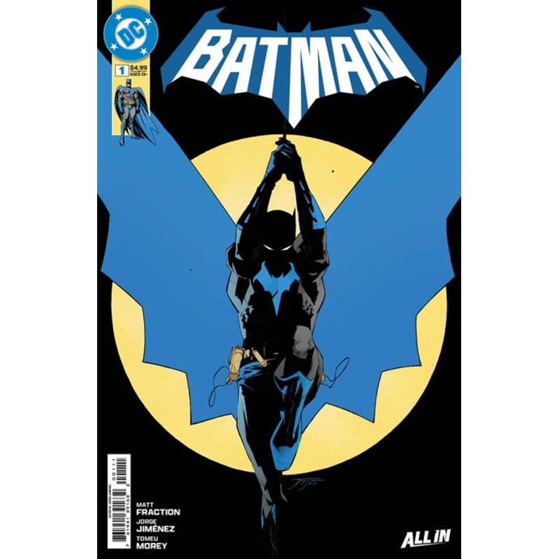 BATMAN #1 CVR I JORGE JIMENEZ VIRGIN FOIL VAR