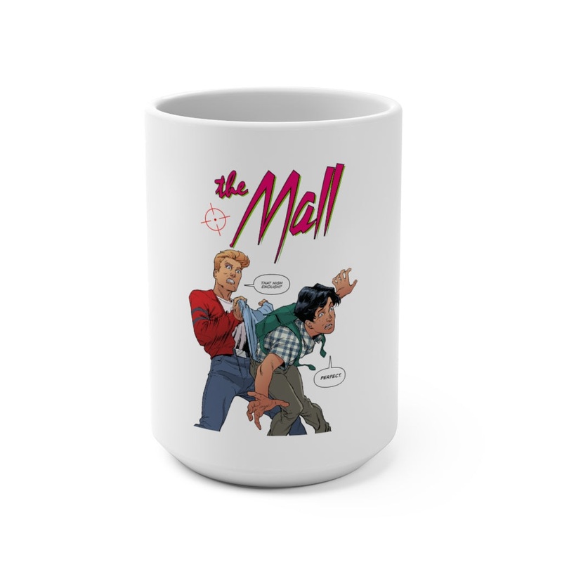 The Mall (Wedgie Design) –  White Mug 15oz 15oz