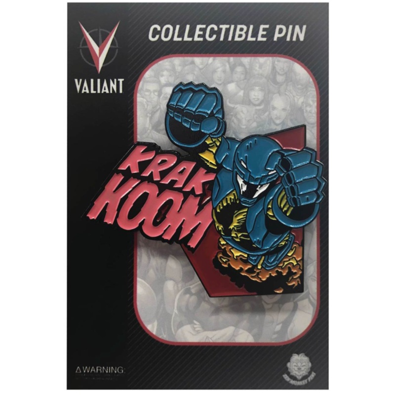 Valiant Comics Heroes Enamel Pin – X-O Manowar Enamel Pin *LAST CHANCE*