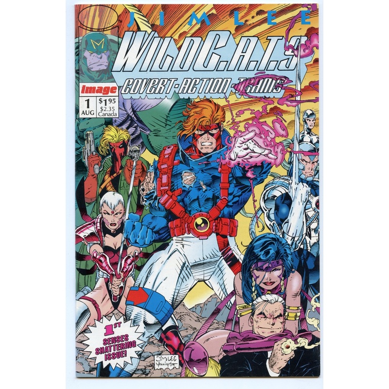 WILDC.A.T.S #1 (1993) JIM LEE COVER