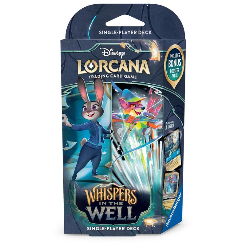 Lorcana TCG Whispers in the Well Starter Deck Judy Hopps & Robin Hood (Preorder)