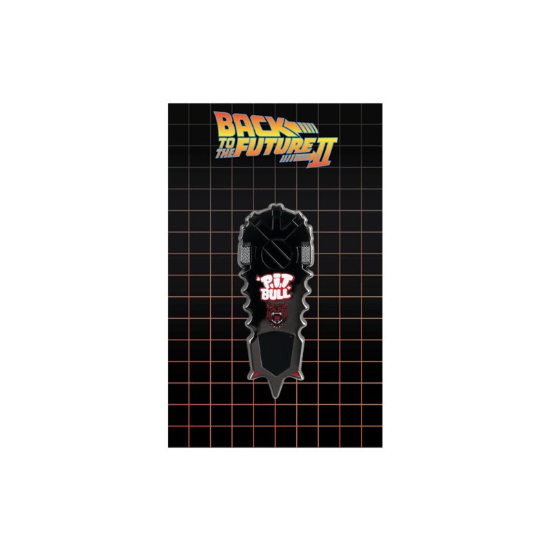 Back to the Future  Pit Bull Hoverboard Enamel Pin