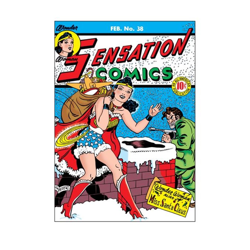 SENSATION COMICS #38 FACSIMILE EDITION CVR A HARRY G PETER