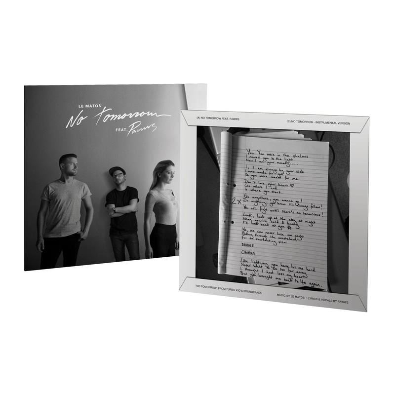 No Tomorrow 7-Inch (Turbo Kid) by Le Matos Blue Vinyl