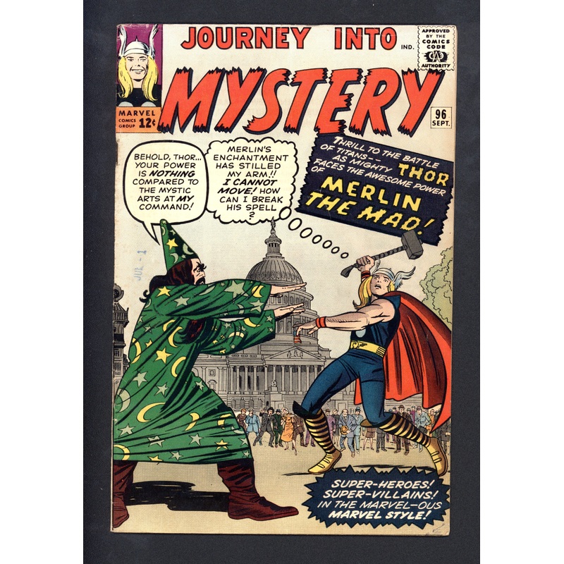 Journey into Mystery (1952 1st Series Marvel) # 96 Raw F (101716)