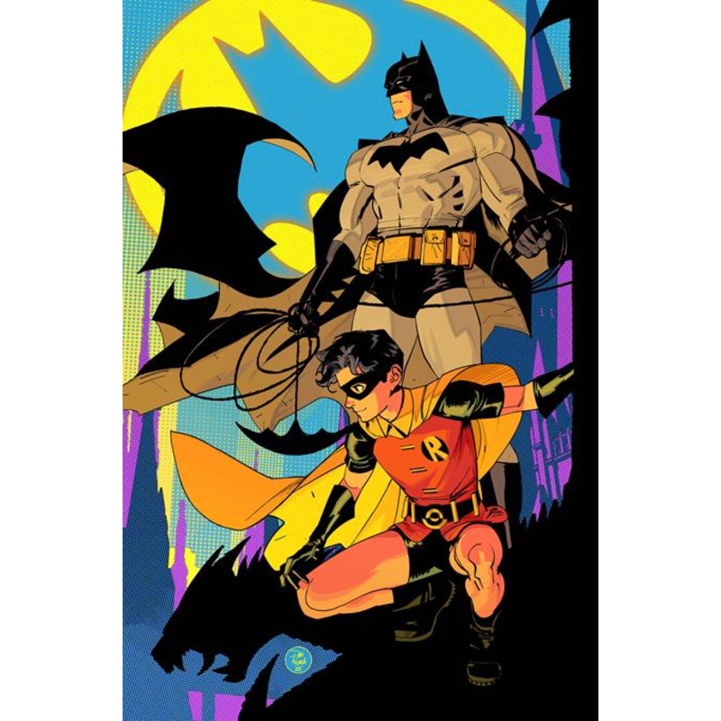BATMAN & ROBIN YEAR ONE #10 (OF 12) CVR B DAN MORA CARD STOCK VAR