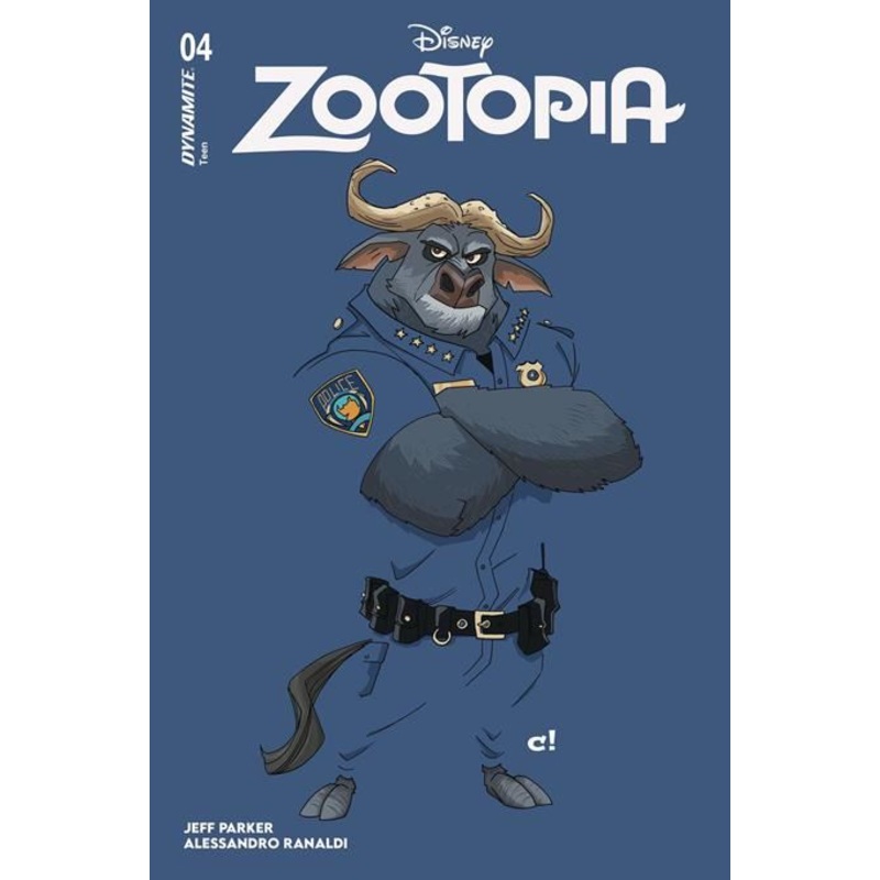 ZOOTOPIA #4 CVR C CRAIG ROUSSEAU COLOR BLEED VAR  DYNAMITE Entertainment Comic Book 2025