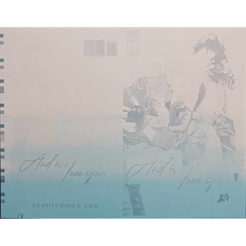 And We Love You #1 – Cover – Cyan – Comic Printer Plate – PRESSWORKS – Angela Wu