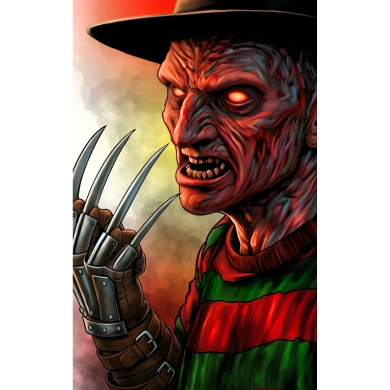 (SECRET DROP) SLASHPOINT #1 FREDDY KING OF DREAMS LIMITED TO 20 CARDSTOCK