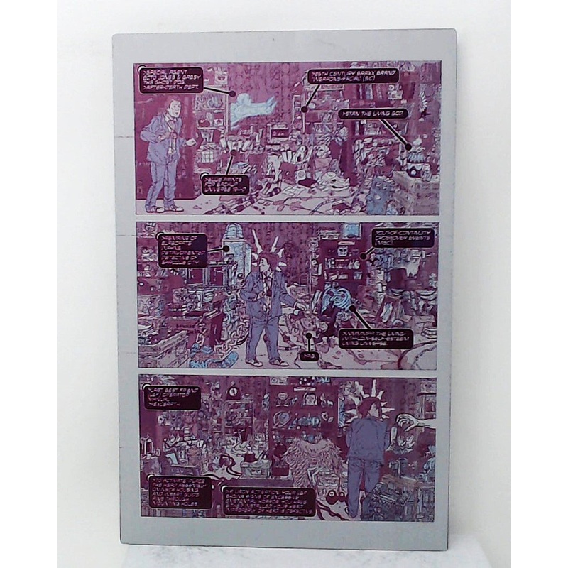 Agent of W.O.R.L.D.E #4 – Page 12 – Magenta – Comic Printer Plate – PRESSWORKS