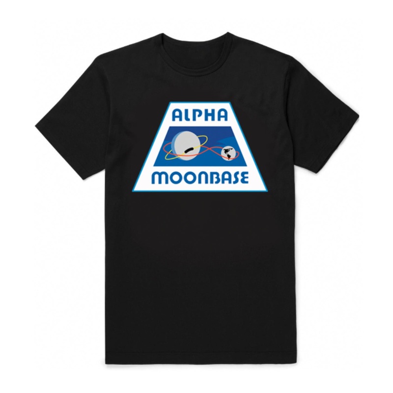 Space: 1999 Moonbase Alpha T-shirt Black Small