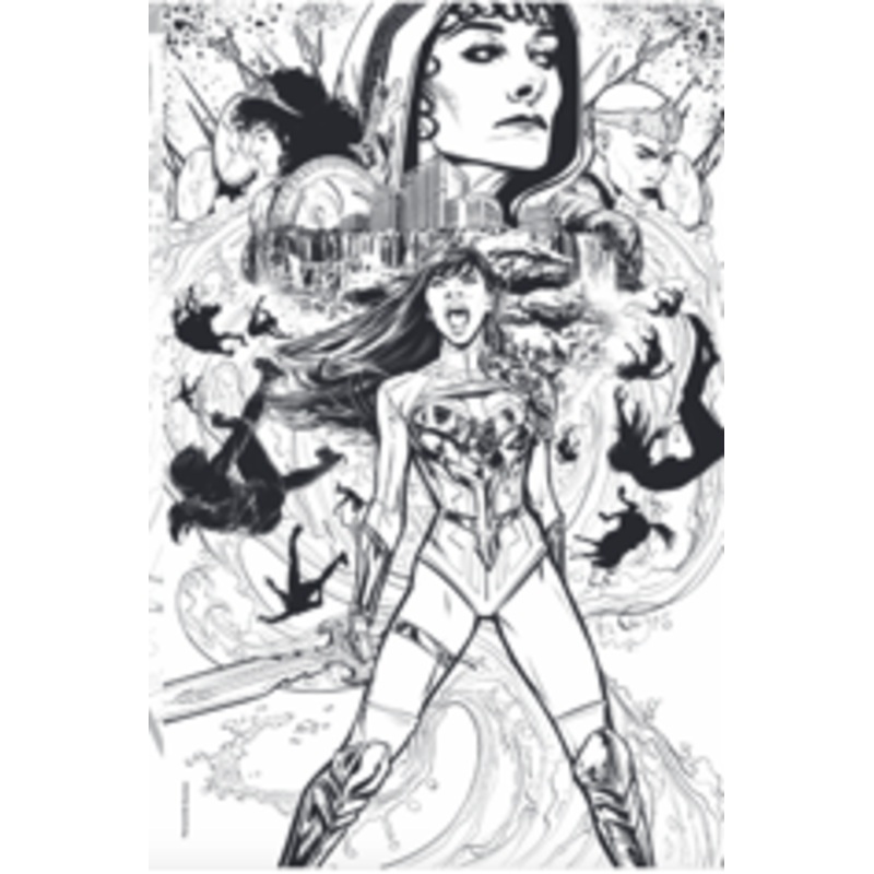 WONDER GIRL 1 1:50 JOELLE JONES INCENTIVE RATIO VARIANT NON GRADED COPY 42.95