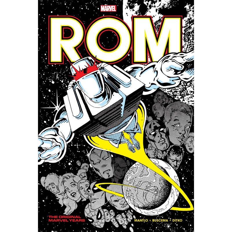 ROM ORIGINAL MARVEL YEARS OMNIBUS HC VOL 03 RUSSELL CVR MARVEL COMICS