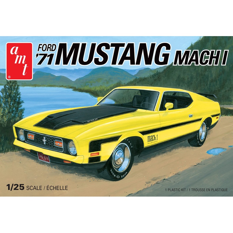 ’71 Ford Mustang Mach 1 1:25  Time Machine Hobby