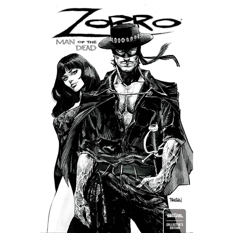 ZORRO MAN OF THE DEAD #3 | CVR F PANOSIAN BACKER UNLOCK