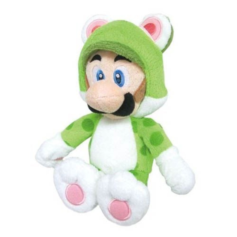Super Mario Bros Plush Cat Luigi 10