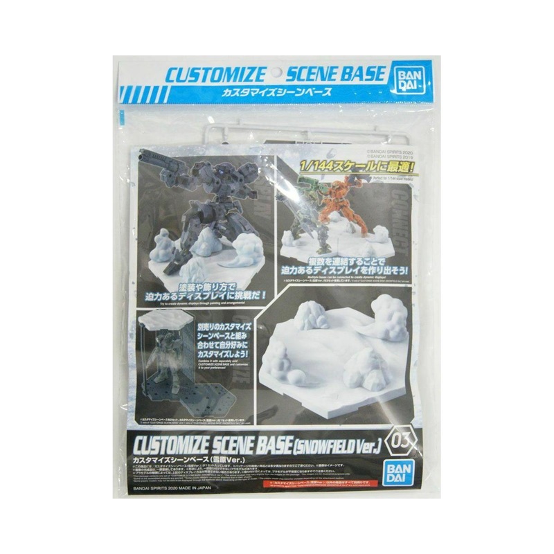 03 Customize Scene Base (Snow)  Time Machine Hobby