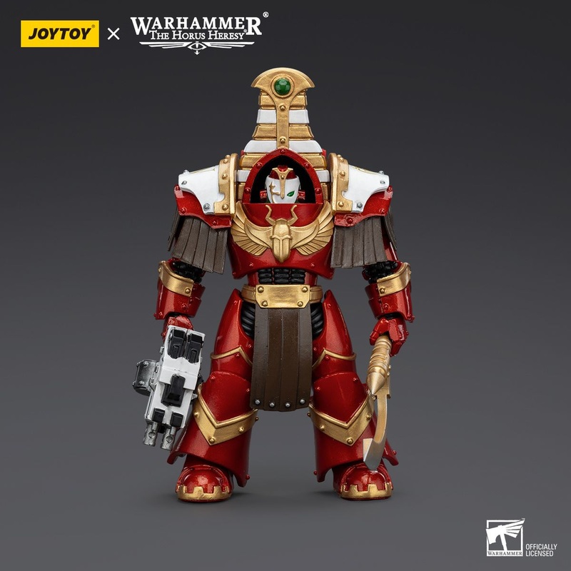 Warhammer Collectibles: 1/18 Scale Thousand Sons Sekhmet With Combi-Bolter And Achea Force Weapon (Preorder)