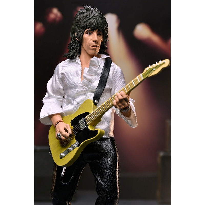 The Rolling Stones – Keith Richards (1975) 8 Clothed Action Figure (PRE-ORDER)