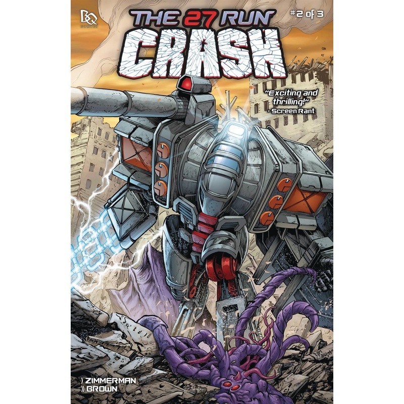 27 Run Crash #2 (of 3) Cvr B 5 Copy Incv Hill & Martin (net) Battle Quest Comics Comic Book