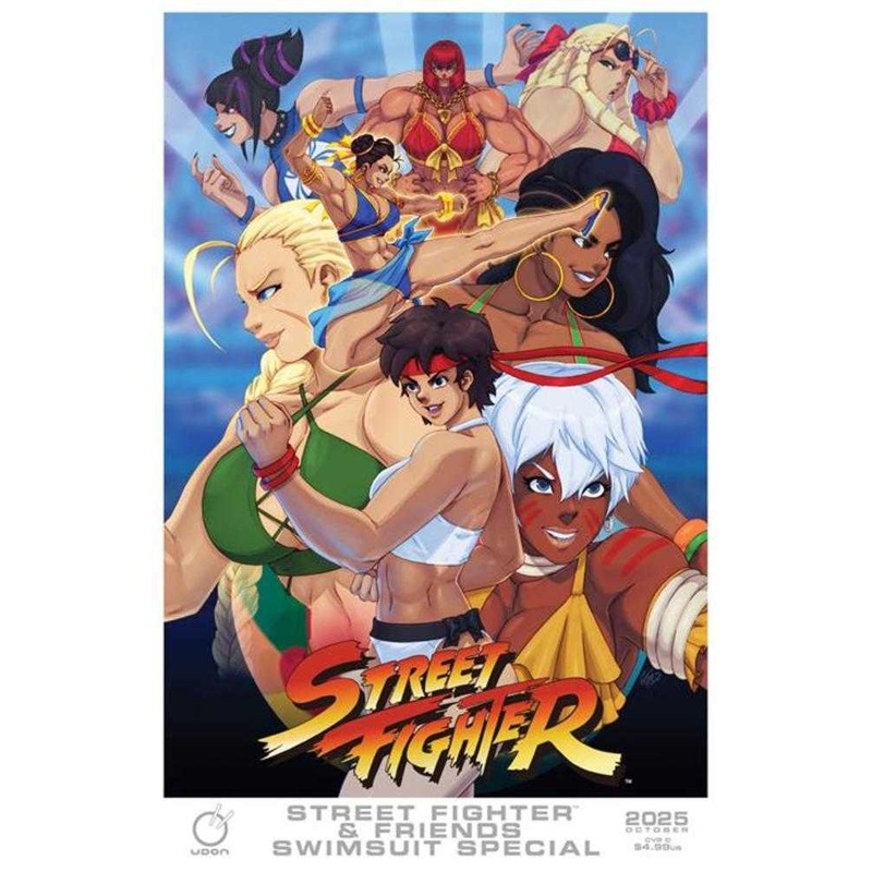 2025 Street Fighter & Friends Swimsuit Special #1 (One Shot) Cover C Tovio Rogers Variant