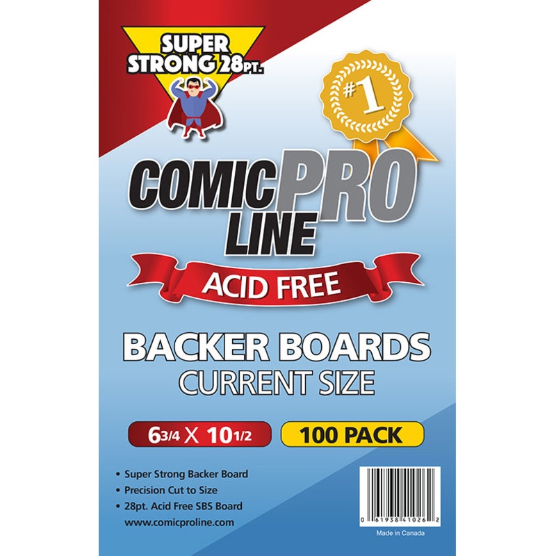 28pt Current Comic Backing Boards