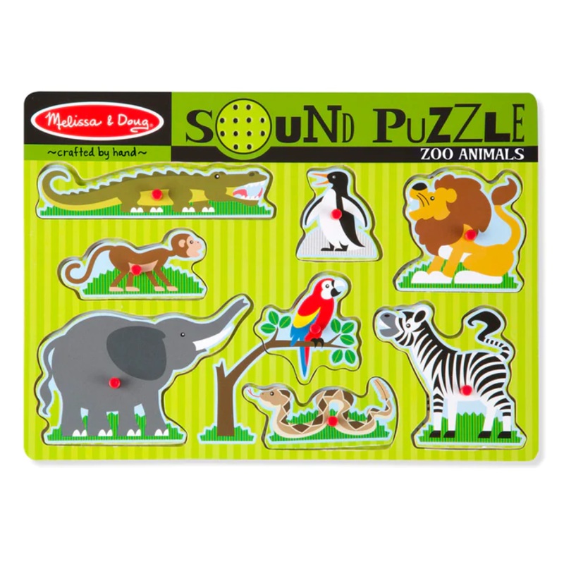 Zoo Animals Sound Puzzle  Time Machine Hobby