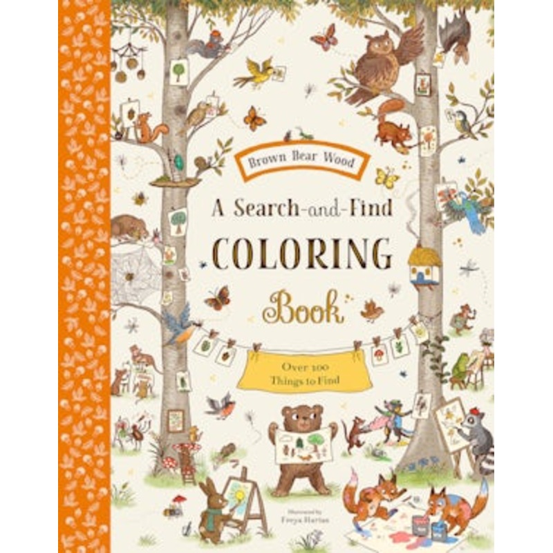 Brown Bear Wood: A Search-and-Find Coloring Book