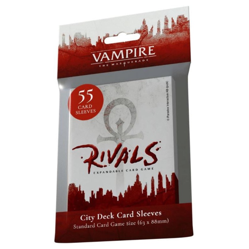 Vampire The Masquerade Rivals City Deck Sleeves