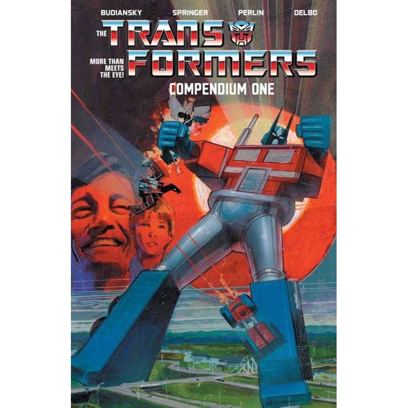 Transformers Compendium TPB Volume 01 Direct Market Exclusive Bill Sienkiewicz Cover