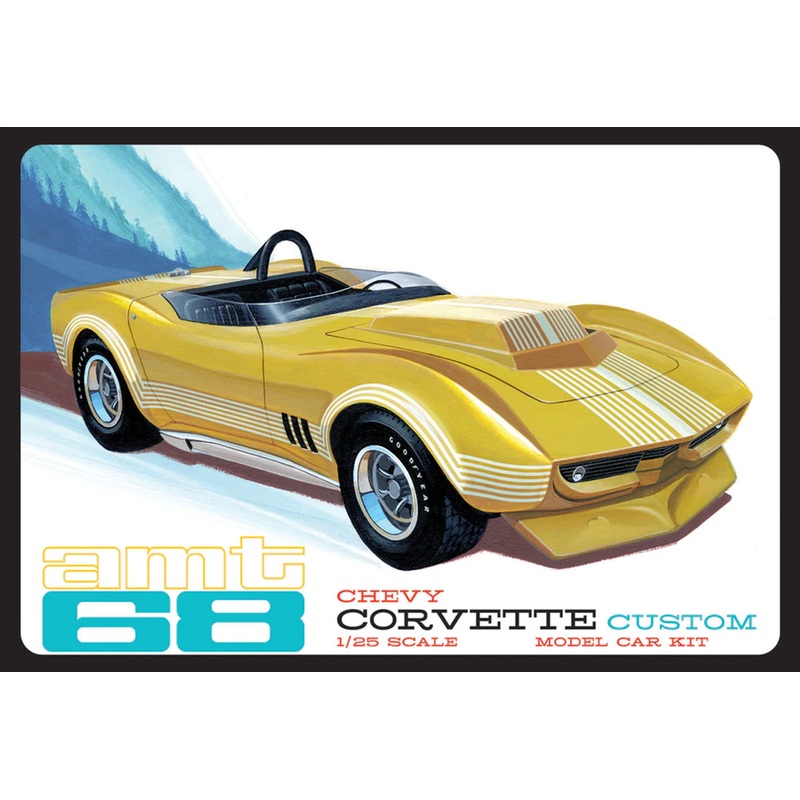 ’68 Chevy Corvette Custom 1:25  Time Machine Hobby