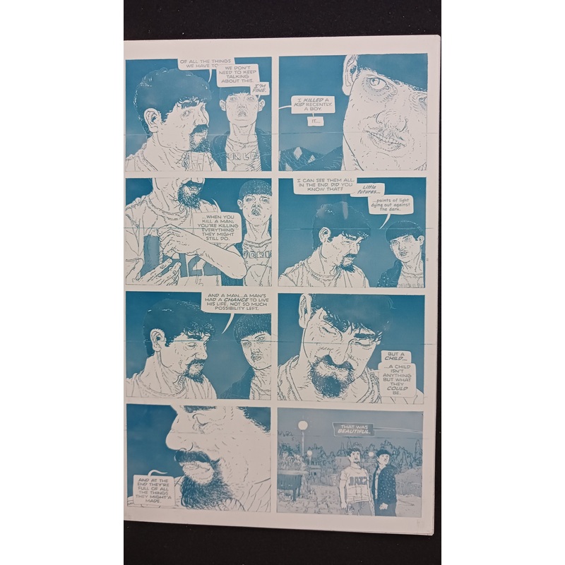 Agent of W.O.R.L.D.E #2 – Page 15 – Cyan – Comic Printer Plate – PRESSWORKS