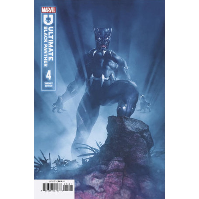 ULTIMATE BLACK PANTHER #4 RAHZZAH VARIANT