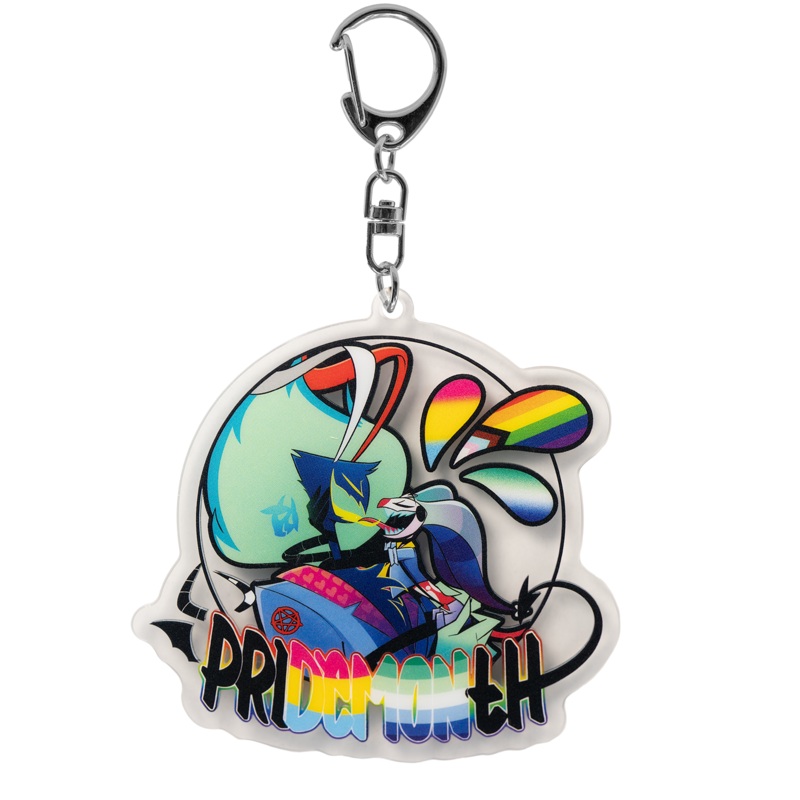 Fizzarolli & Ozzie – Pride 2025 Acrylic Keychain *LIMITED STOCK*