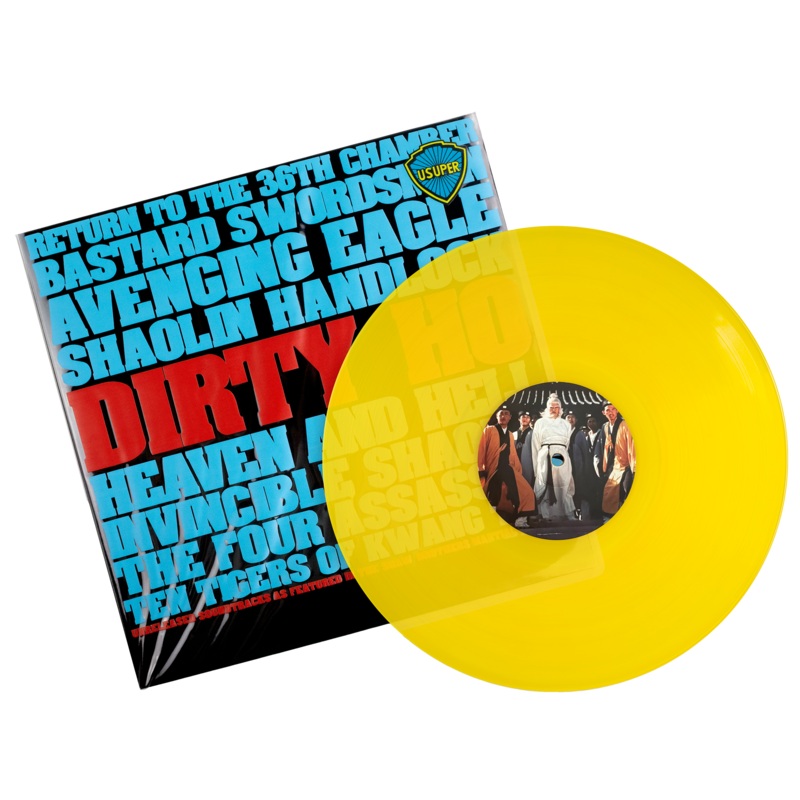 Dirty Ho! Super Kung Fu Sounds LP Mondo Exclusive Yellow Vinyl