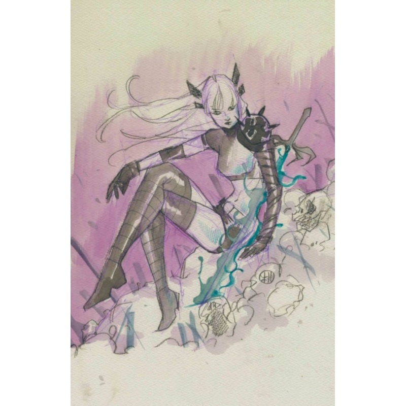 X OF SWORDS 1 PEACH MOMOKO MAGIK VIRGIN SKETCH NYCC WEEK VARIANT Virgin sketch 29.95