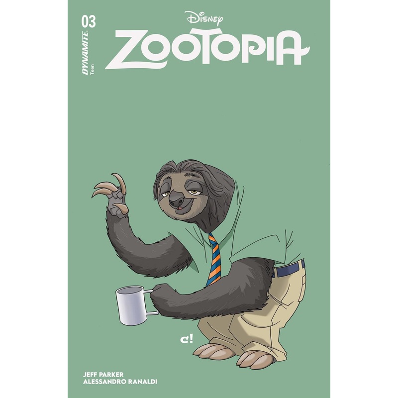 Zootopia #3 Cvr C Rousseau Color Bleed (c: 1-0-0) Dynamite Comic Book