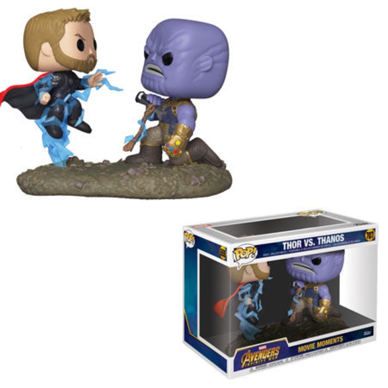 THOR VS. THANOS #707 (AVENGERS INFINITY WAR) FUNKO POP MOVIE MOMENT VF – 2 MINOR CREASES ON THE TOP OF THE BOX / MINOR SHELF-WEAR