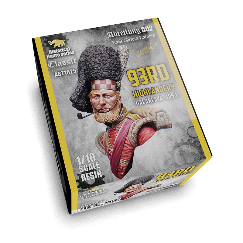 Abteilung 502 Historic Busts 93rd Highlanders Balaklava 1854 1/10 Scale Figure