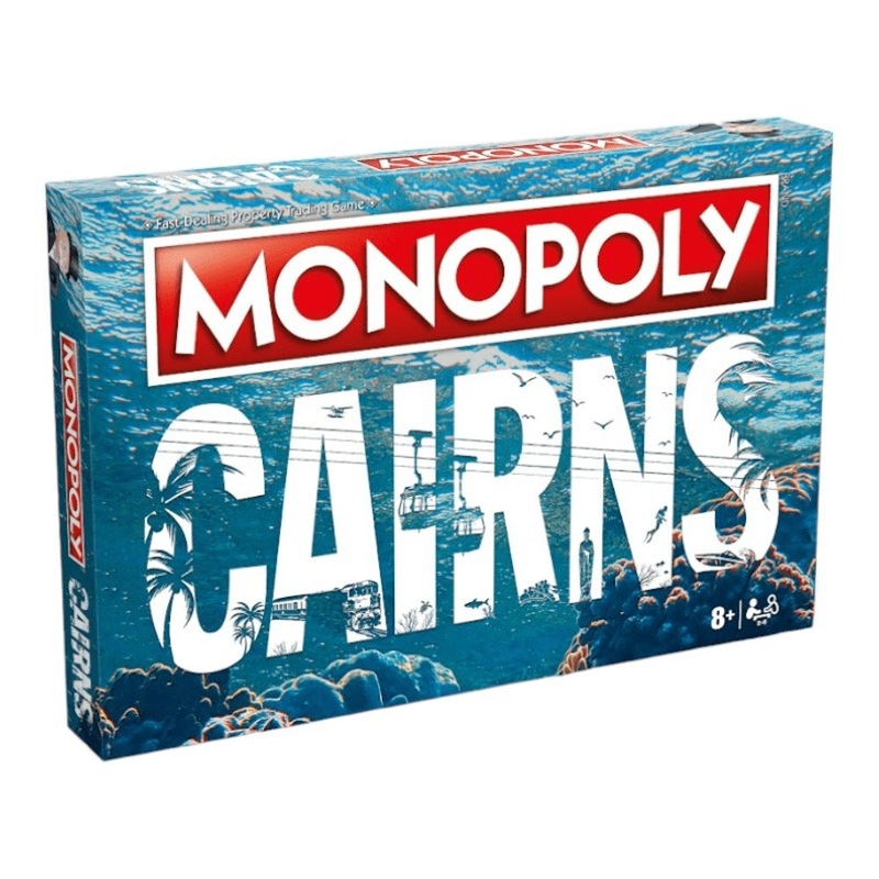 Cairns Monopoly: City Editions Cairns Family Tabletop Themed Board Game – 2-6 Players