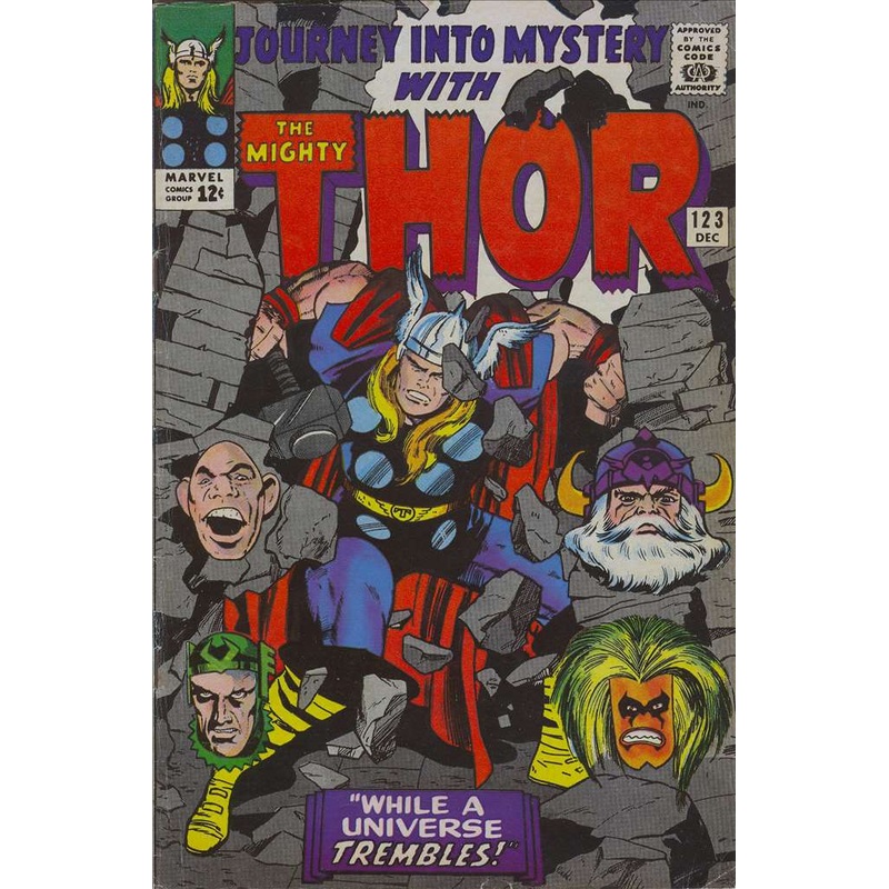 Journey into Mystery (1952 1st Series Marvel) #123 Raw VF+ (101742)