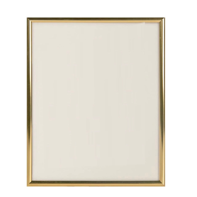 10.75 x 11.25 METAL (GOLD)